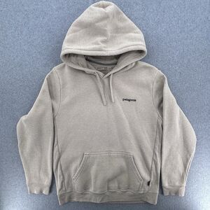 Patagonia Logo Uprisal Hoodie Unisex Adult Size M/L Wmns/XL Cream Pullover